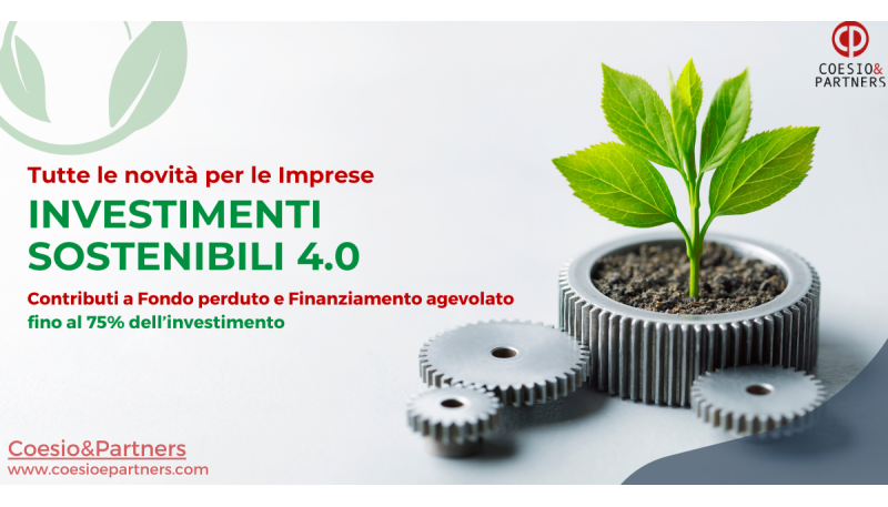Investimenti Sostenibili 4.0: Incentivo MIMIT per il Mezzogiorno