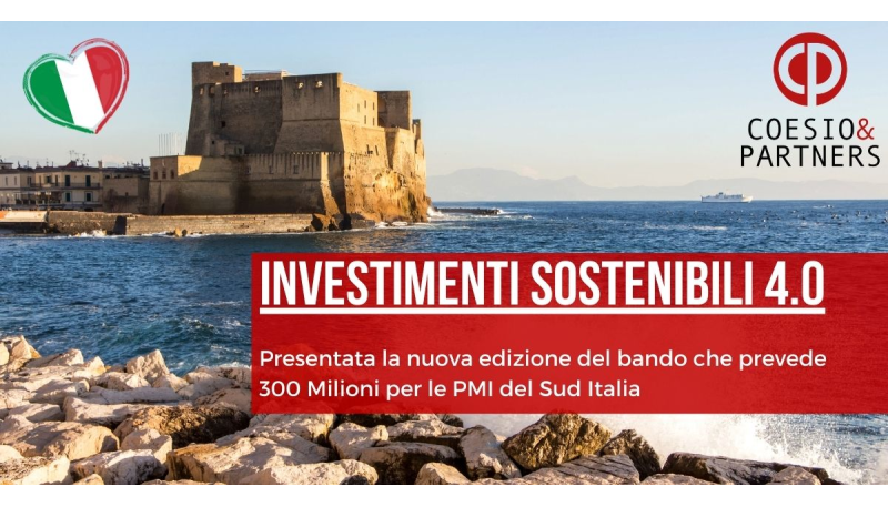 Investimenti Sostenibili 4.0 – Edizione 2025