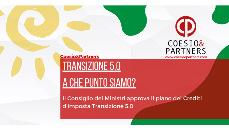 Transizione 5.0: Incentivi e Modalità di Accesso