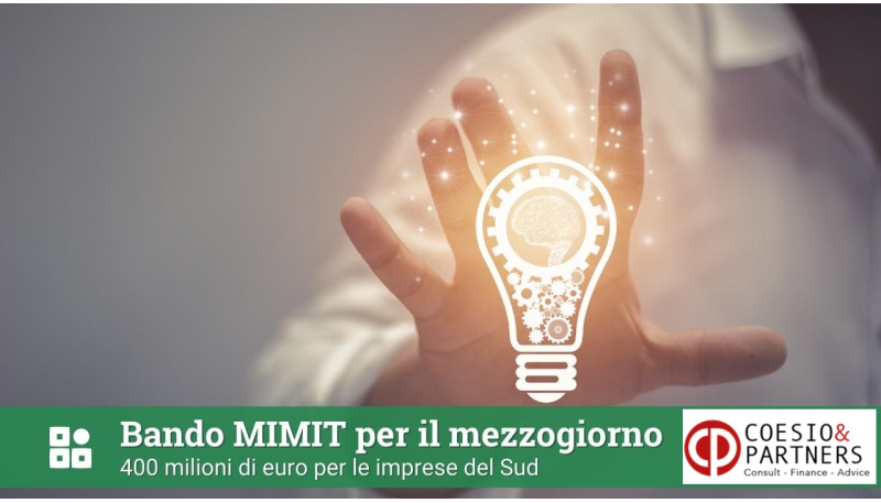 Innovazione e transizione Ecologica in arrivo 400 Milioni dal MIMIT per il SUD