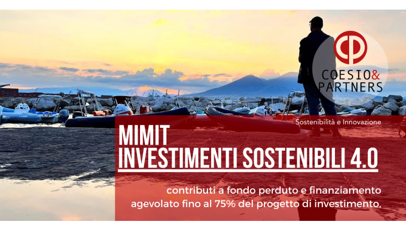 MIMIT: 400 milioni in arrivo per il Bando investimenti sostenibili 4.0